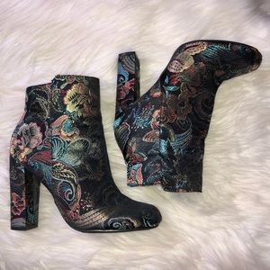 Embroidered boots